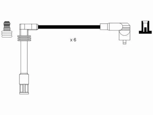 NGK Ignition Cable Kit (0518)