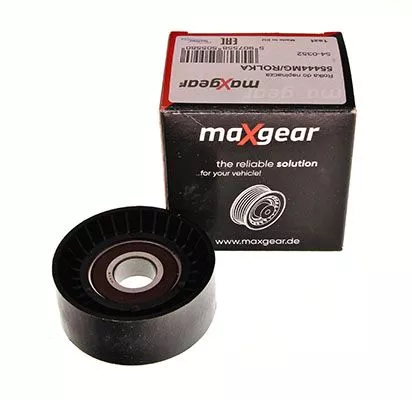 MAXGEAR Tensioner Pulley, V-ribbed belt (54-0130)