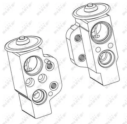NRF Expansion Valve, air conditioning (38368)