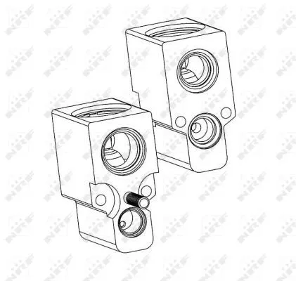 NRF Expansion Valve, air conditioning (38342)