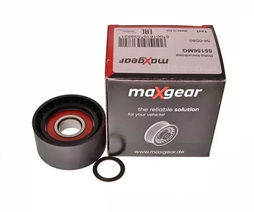 MAXGEAR Deflection/Guide Pulley, V-ribbed belt (54-0080)