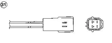 NTK Oxygen Sensor (1338)