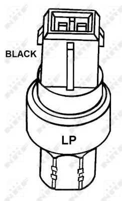 NRF Pressure Switch, air conditioning (38911)
