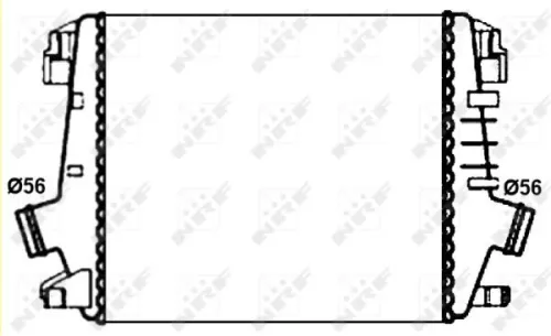 NRF Charge Air Cooler (30272)