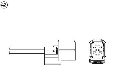 NTK Oxygen Sensor (0180)