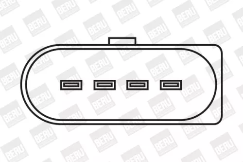 BorgWarner (BERU) Ignition Coil (ZSE033)