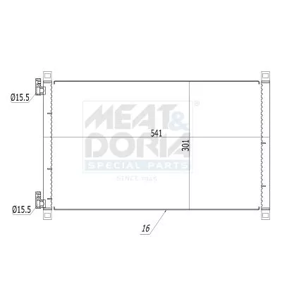 Condenser, air conditioning