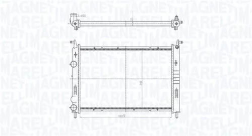 Radiator, engine cooling