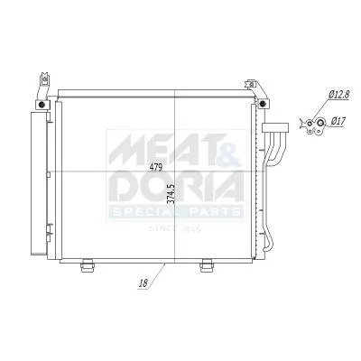 Condenser, air conditioning