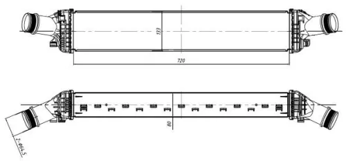 NRF Charge Air Cooler (309048)