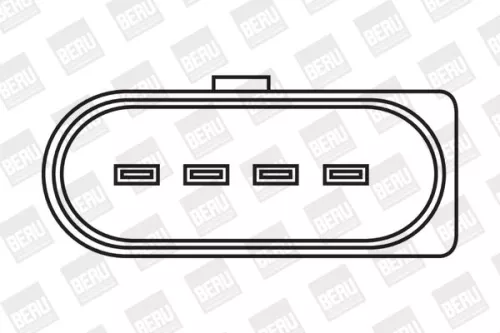 BorgWarner (BERU) Ignition Coil (ZSE062)