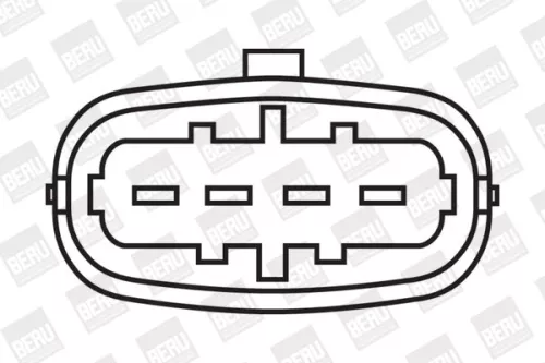 BorgWarner (BERU) Ignition Coil (ZSE055)