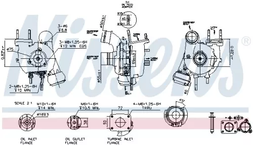 NISSENS Charger, charging (supercharged/turbocharged) (93053)