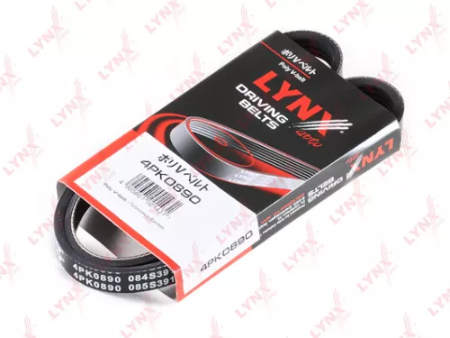 LYNXAUTO Poly V-Belt (4PK0890)