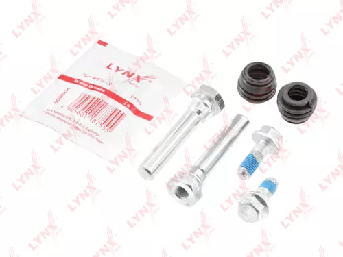 Brake caliper guides set, rear (d10 mm, Nissin)