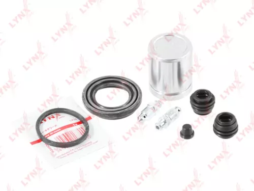 Brake caliper repair kit with piston, rear (d38 mm, Nissin)