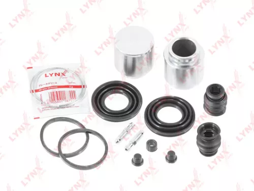 Brake caliper repair kit with piston, front (d43 mm, Akebono)