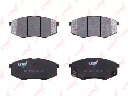 LYNXAUTO Disc brake pads, front (BD-3624)