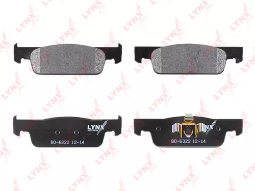 LYNXAUTO Disc brake pads, front (BD-6322)