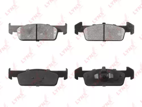 Disc brake pads, front
