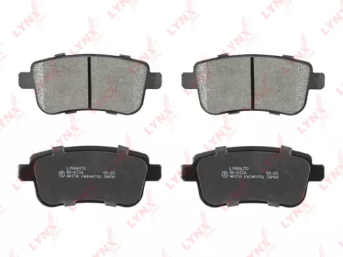 LYNXAUTO Disc brake pads, rear (BD-6326)