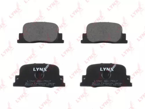 LYNXAUTO Disc brake pads, rear (BD-7517)