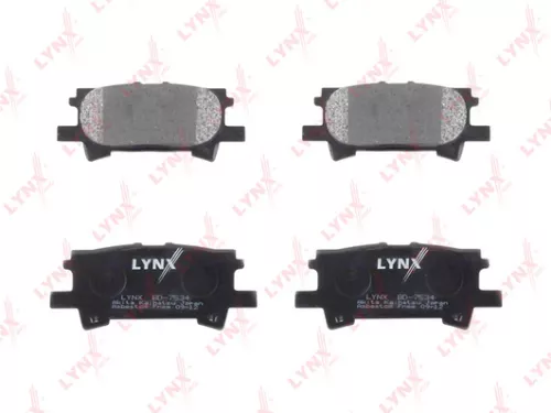 LYNXAUTO Disc brake pads, rear (BD-7534)