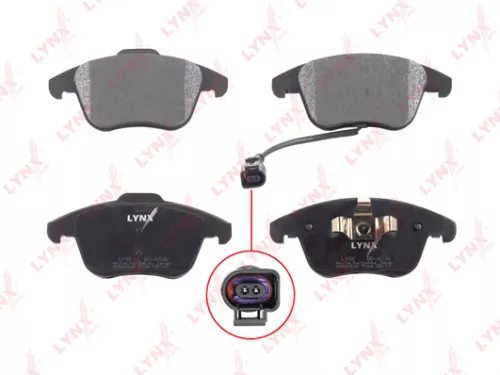 LYNXAUTO Disc brake pads, front (BD-8038)