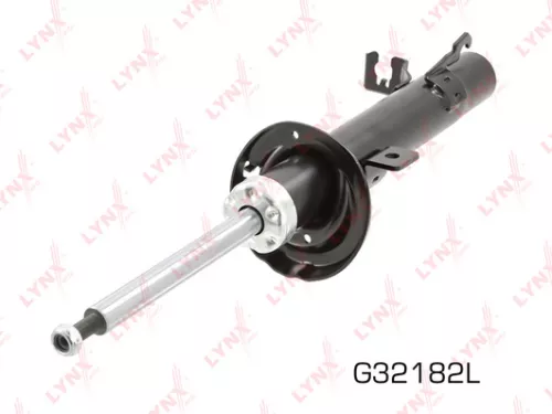 Shock absorber strut gas, left, front