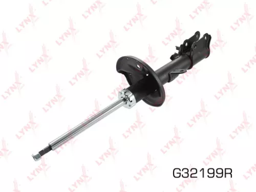 Shock absorber strut gas, right, rear