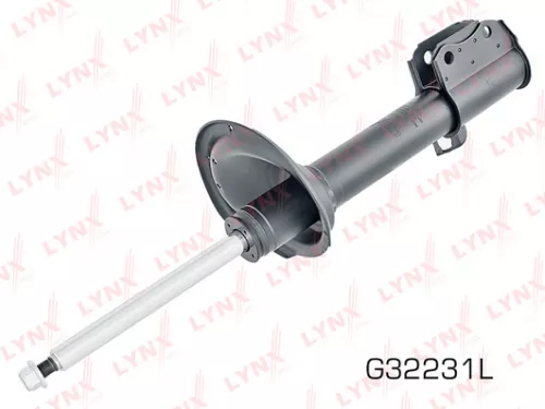 Shock absorber strut gas, left, rear