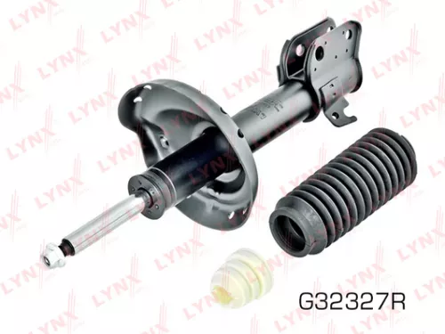 Shock absorber strut gas, right, front