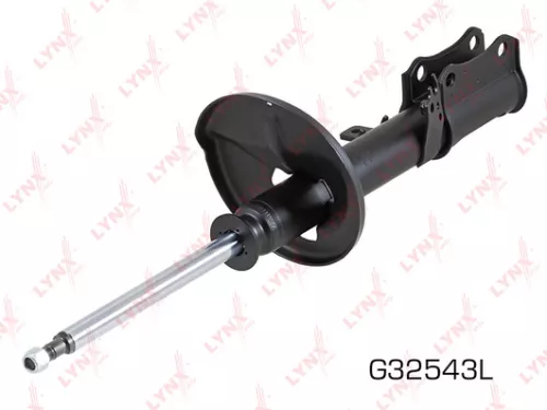 Shock absorber strut gas, left, rear