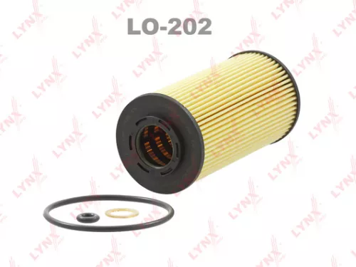LYNXAUTO Oil filter (insert) (LO-202)