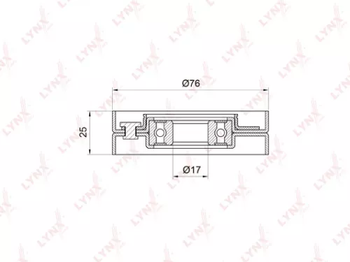 Tensioner Pulley, poly v-belt
