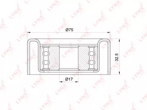 Tensioner Pulley, poly v-belt