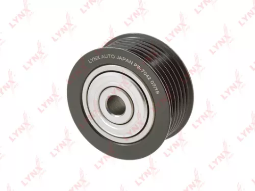 LYNXAUTO Deflection/Guide pulley, poly v-belt (PB-7042)